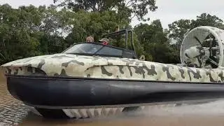 Airlift Hovercraft Kaiman Demonstration
