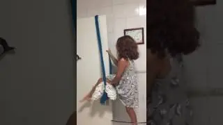 DIY indoor swing life hack