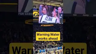 Iowa's Gabbie Marshall Cries Saying Goodbye #iowahawkeyes #viral #shorts