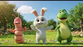 The Wiggle Wiggle Walk | Fun Animal Dance Song for Kids & Toddlers