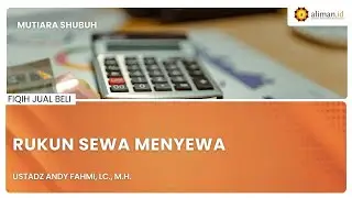 LIVE Serial Muamalah | Ustadz Andy Fahmi, Lc., M.H. - Fiqih Jual Beli