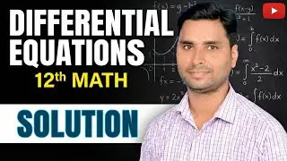 12thMathsll Ex9..3 Qn19 Solutionll Differential Equation 