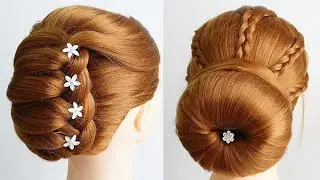 What Is The Most BEAUTIFUL Hairstyle For Women? Get READY For Parties With These 2 BUN HAIRSTYLES