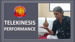 TELEKINESIS PERFORMANCE - Dr. Shrikant's UNIQUEBRAIN ACADEMY