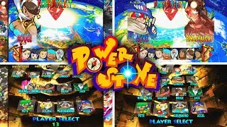 Power Stone Character Select Screen Evolution