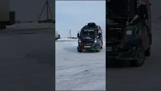 TT NAPOLEON E BULL JETS CARAVANS IN KAZAKHSTAN DRIFTING IN ❄️ 🇮🇳 FORCE TRAVELLER