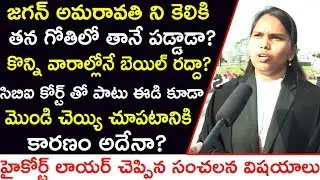 High Court lawyer Fires On Ap Cm Ys Jagan & Protest High power Committee Report about 3 Capitals |
