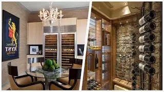 75 Multicolored Floor And Yellow Floor Wine Cellar Design Ideas You'll Love ⭐️