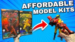АБСОЛЮТНО НОВЫЕ! Наборы для сборки моделей Marvel Deadpool и Wolverine от Blokees — распаковка и ...