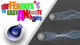 differents ways to animate hair