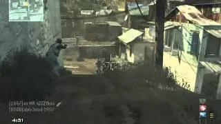 ghostpro07 vs straightupknife - MW3 Game Clip