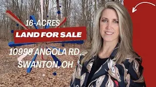 16 Acres of Private, Wooded Beauty in Swanton, OH &ndash; A Rare Find