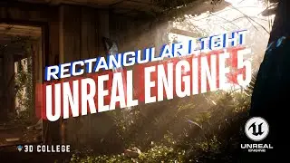 Unreal Engine 5 - Rectangular Light