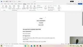Mail marging made group communication easy