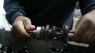 1 parte armado motor completo ybr 125cc