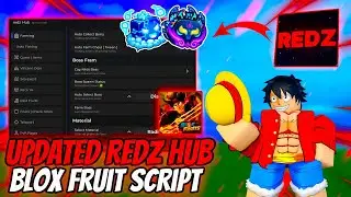 Скрипт Blox Fruits Redz Hub &ndash; автоматическая ферма, морские события, мастерство, фруктовый снайпе...