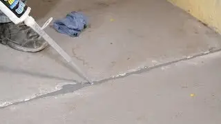 How to Fix Control Joints and Cracks
