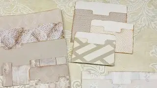 Creating File folders Tutorial-Putting the unused tab punch to work #wallpaperwednesday
