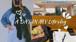 A DAY IN THE LIFE OF A KENYAN  UNIVERSITY STUDENT/Chill & chaotic/KCA UNIVERSITY