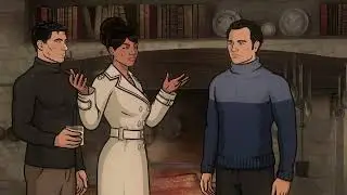 Not real people just English ones | Archer - Season 6 Episode 11 - Achub Y Morfilod