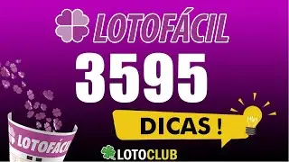 Lotofacil 3595 dicas e analises