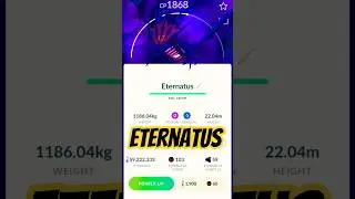 😱Eternatus Caught In Research 😱 #pokemongoshorts #shinypokemon #shiny #pokemongame #pokemon #pok&eacute;mon