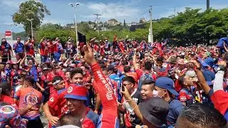 LLEGADA a la GRAN FINAL TURBA ROJA 🐯💙❤