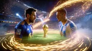 Wildfire - MESSI & CRISTIANO RONALDO / MIAMI FREEDOM PARK- SOCCER WARRIORS (Music Video) 8K ULTRA