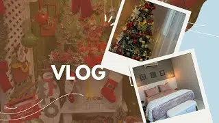 Montamos a &aacute;rvore de Natal/ organizando a casa /bolo delicioso de cenoura com chocolate 💕