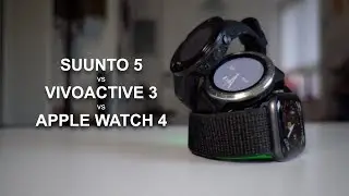 Suunto 5 vs Vivoactive 3 vs Apple Watch 4 - a runner's review