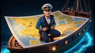 Captain Row Treasure Island | Pirate Adventure Song for Kids | Treasure Hunt Rhyme