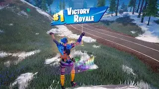 TARANA (Indigo Style) Skin Solo Gameplay in FORTNITE!