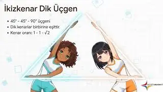 10) 8. MATEMATİK - 5. &Uuml;NİTE: DİK &Uuml;&Ccedil;GEN VE PİSAGOR BAĞINTISI (ANİME)