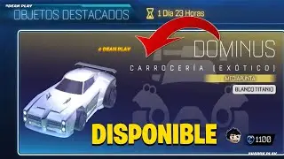 Rocket League - Dominus Blanco Titanio TW Disponible en Tienda 2022