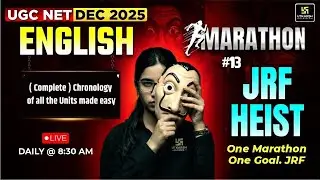 UGC NET DEC 2025 | Chronology of all the Units made easy #13 | Utkarsh JRF | Prerna Ma'am