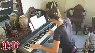 AC/DC - Thunderstruck (piano cover)