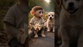 &ldquo;What the Monkey Did Next Will Melt You 🥺&rdquo;    #shortsfeed #humanity