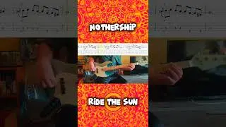 Mothership - Ride the Sun (Bass Cover with Tabs) #bass #basstabs #basscover #mothership #stoner