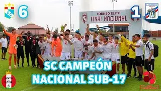 15-12-2023 🏆⚽ TORNEO ELITE 🇵🇪 SPORTING CRISTAL CAMPE&Oacute;N NACIONAL | S. CRISTAL 6-1 MANUCCI SUB 17