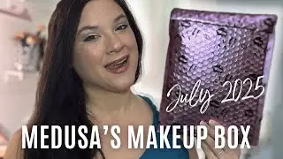 JULY 2025 MEDUSA&rsquo;S MAKEUP BOX! Unboxing & Swatches