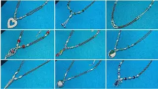 Latest Fancy Silver Mangalsutra Designs In 2020|Silver Black Beads Collection With Address