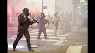 Portland officials still cleaning tear gas residue, toxins from streets