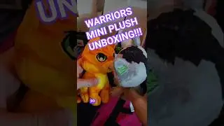 OPENING A CASE OF THE NEW WARRIORS MYSTERY PLUSH #warriorcats #blindbox #plush #furry #mysterybox