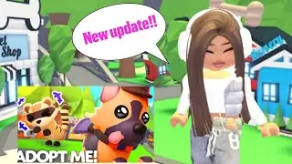 Play the new inspector shepherd update on adopt me w/ Esme