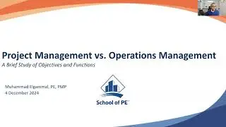 Free Webinar: Project Management vs Operations Management