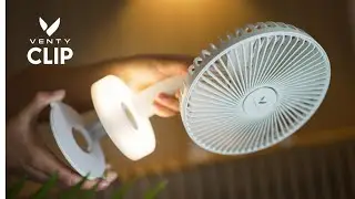 Venty Clip - The Portable Fan that Clips & Mounts Everywhere