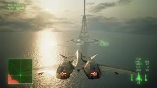 Ace Combat 7 Skies Unknown Gameplay | Mission 04: Rescue - Piloting ADF-11F