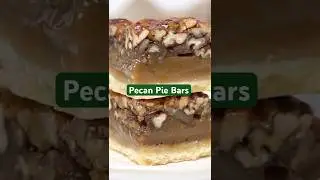 Pecan Pie Bars | The Easiest Thanksgiving Dessert