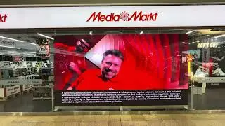 LEDFALGYARTAS.HU - P1.5 COB MEDIA MARKT LED fal gy&aacute;rt&aacute;s Budapesten az &Aacute;rk&aacute;dban