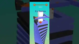 Stack Ball Blast Game 🍓🍓( Level -210)#Shorts